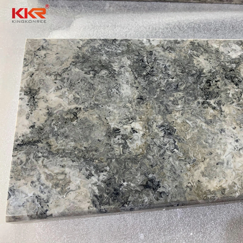 Resin Imitation Stone Pure Acrylic Solid Surface Natural Stone Mongolia Black