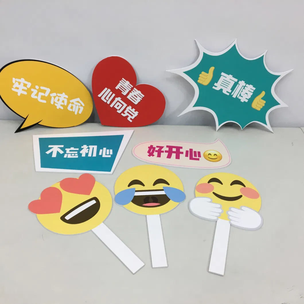 Wholesale Advertising Corrugated PVC Birthday Sign