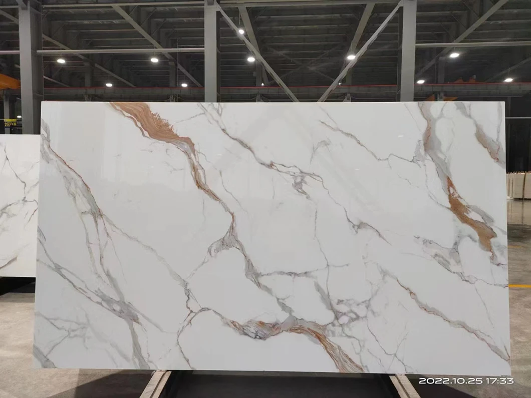 Calacatta White Nano Crystallized Glass Stone