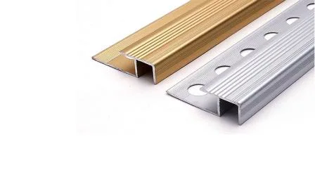 45 mm breite eloxierte Aluminium-Stufenkanten-Treppenkante
